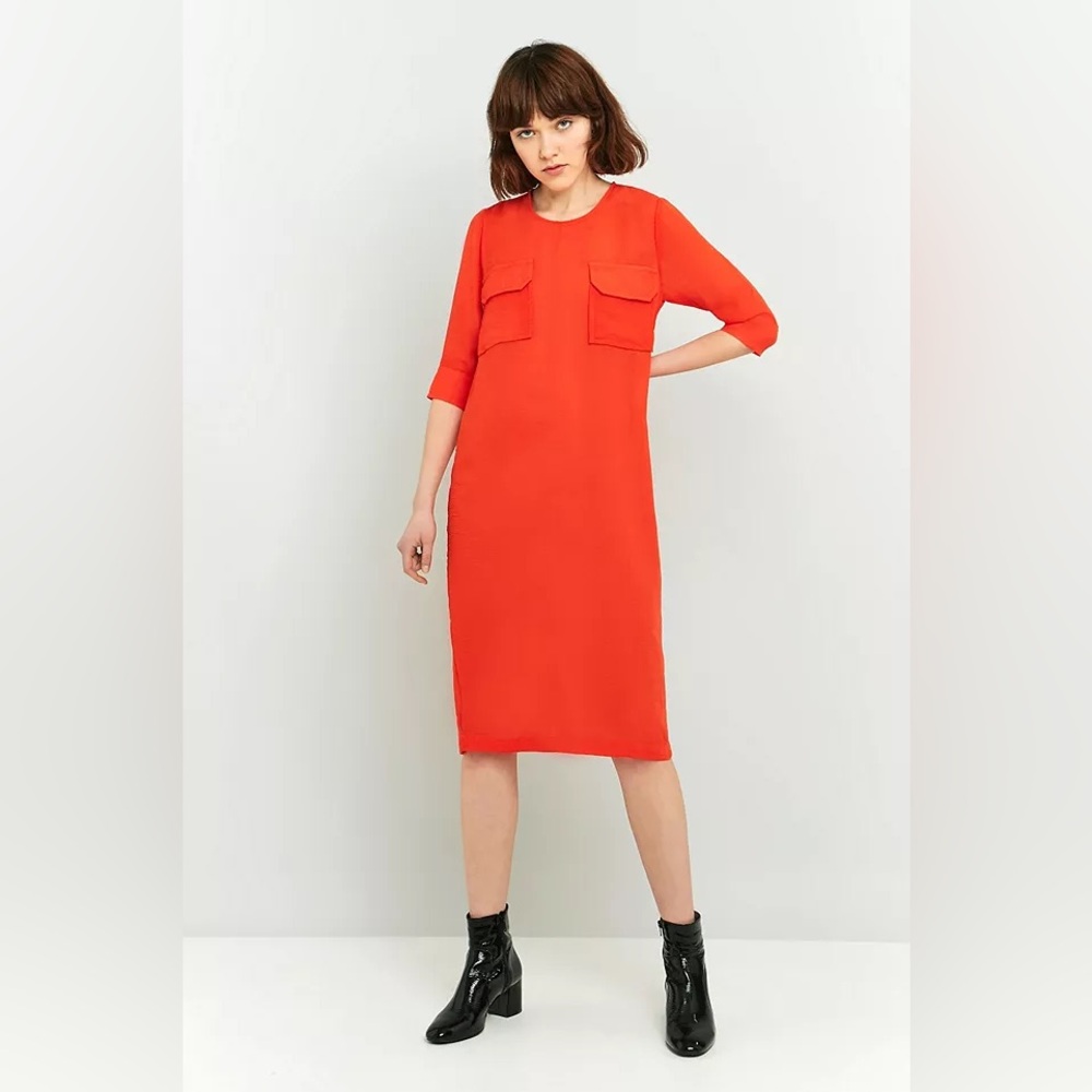 L.F. Markey Harry Red Midi Dress Size 6